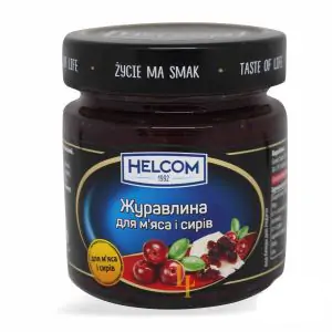 Товар Соус "HELCOM" Журавлина для м'яса та сирів, 210g (8 шт/ящ)