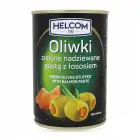 Оливки "HELCOM" зелені з лососем, 280g (12 шт/ящ) — мініатюра 1