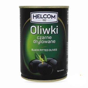 Товар Оливки "HELCOM" маслини чорні без кісточки, 280g (24 шт/ящ)