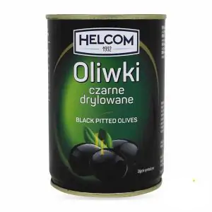 Товар Оливки "HELCOM" маслини чорні без кісточки, 280g (24 шт/ящ)