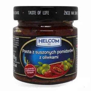 Товар Паста HELCOM 190g з в'ялених помідорів з оливками
