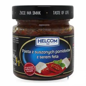 Товар Паста HELCOM 190g з в'ялених помідорів з сиром фета