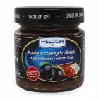 Паста HELCOM 190g з чорних маслин з помідорами та сиром фета — мініатюра 1