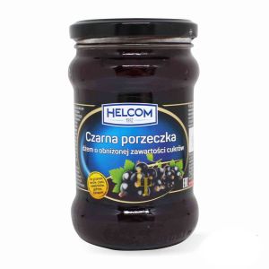 Товар Джем зі зниженим вмістом цукру "HELCOM" смородина, 320g (8 шт/ящ)