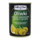 Оливки "HELCOM" зелені з лимоном, 280g (12 шт/ящ) — мініатюра 1