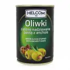 Оливки "HELCOM" зелені з анчоусом, 280g (12 шт/ящ) — мініатюра 1