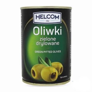 Товар Оливки "HELCOM" зелені без кісточки, 280g (24 шт/ящ)