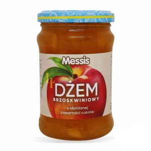 Товар Джем зі зниженим вмістом цукру MESSIS 280g персик