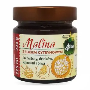 Товар Малина з лимонним соком "4Tea", 220g (8 шт/ящ)