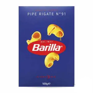 Товар Макарони BARILLA 500g №91 Pipe Rigate