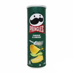Товар Чипси сир-цибуля PRINGLES 165g Cheese & Onion