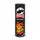 Чипси гострі "PRINGLES" Hot & Spicy, 165g  (19 шт/ящ) — мініатюра 1