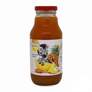 Товар Напій соковмісний скло MESSIS 330ml "Зебра" ананас+ морква