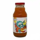 Напій соковмісний скло MESSIS 330ml "Динозаврик" персик+ морква — мініатюра 1