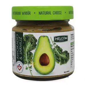 Товар Паста "HELCOM NATURALNIE" з авокадо та капусти кале, 180g (8 шт/ящ)