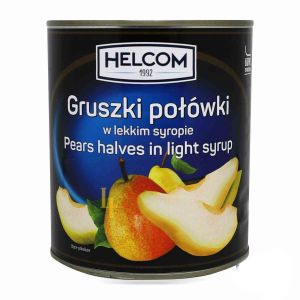 Товар Груші "HELCOM" половинки у сиропі, 850ml (12 шт/ящ)