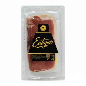 Товар Хамон "Eutiquio" JAMON SERRANO GAS Bodega нарізка 150g, Іспанія (24 шт/ящ)