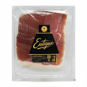 Товар Хамон "Eutiquio" JAMON SERRANO GAS Bodega нарізка 250g, Іспанія (16 шт/ящ)