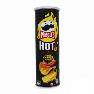 Товар Чипси зі смаком сиру та чилі PRINGLES Hot Flamin' Cheese, 160g