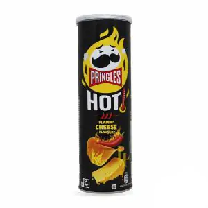 Товар Чипси зі смаком сиру та чилі PRINGLES Hot Flamin' Cheese, 160g