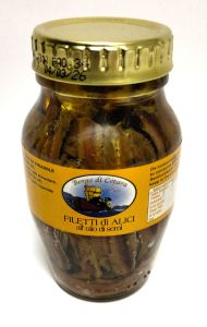 Товар Анчоуси в оливкової олії "Filetti di Alici" 160г, Італія (12 шт/ящ)