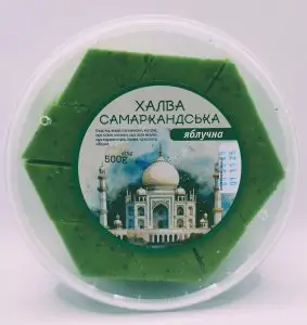 Товар Халва Самаркандська зі смаком яблука, 500г (18 шт/ящ)