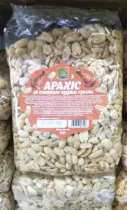 Товар Арахіс смажений зі смаком Курки Гриль, 500г (10 шт/ящ)