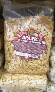 Товар Арахіс смажений зі смаком Бекону, 500г (14 шт/ящ)