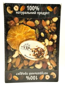 Товар Горіхова суміш з сухофруктами "Amanti VIP", 500г (12 шт/ящ)