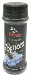 Товар Кмин чорний сушений "Osman", 60г (12 шт/ящ)