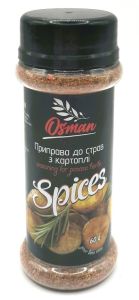 Товар Приправа до страв з картоплі "Osman", 60г (12 шт/ящ)