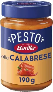 Товар Соус песто "Barilla" на основі червоного болгарського перцю та перцю чилі, 190g (12 шт/ящ)