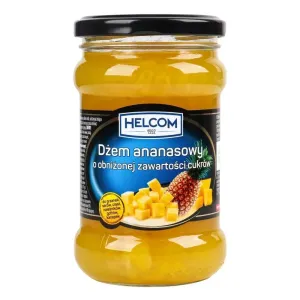 Товар Джем зі зниженим вмістом цукру "HELCOM" ананас, 320g (8 шт/ящ)