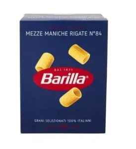 Товар Макароны "BARILLA" №84 Mezze Maniche Rigate, 500g (24 шт/ящ)