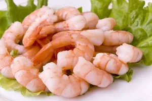 Товар Креветка королівська чищена, хвости, варено-морожена (31-40 шт на кг)