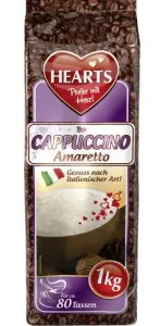 Товар Капучино Hearts Cappuccino Amaretto зі смаком амаретто, 1 кг (10 шт/ящ)
