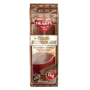 Товар Гарячий шоколад Hearts Trink-Schokolade, 1кг (10 шт/ящ)