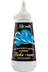 Товар Топінг для морозива та десертів "Monik" бабл-гам, 280 г