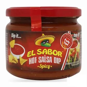 Товар Діп-соус "El Sabor" Гаряча сальса, 300г (12 шт/ящ)