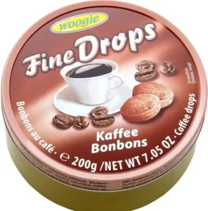 Товар Цукерки льодяники "Woogie Fine Drops" зі смаком  кави, Австрія 200г (10 шт/ящ)