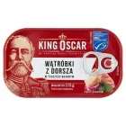 Печінка тріски "King Oscar" Norwegian Cod Liver Ocean Fresh 115г, Норвегія (12 шт/ящ) — мініатюра 1