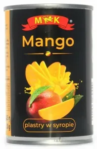 Товар Манго скибочками в сиропі Mango M&K Plastry w Syropie, 425 г (12 шт/ящ)