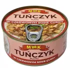 Тунець шматочками "М&К" в червоному соусі Каррі, 150г (48 шт/ящ) — мініатюра 1
