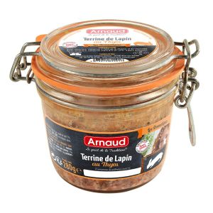 Товар Паштет "Arnaud" з кроля з чебрецем 280г, Франція (6 шт/ящ)