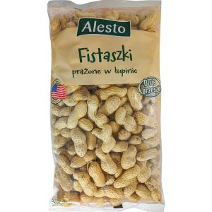 Товар Арахіс смажений у шкаралупі "Alesto", 500г (10 шт/ящ)