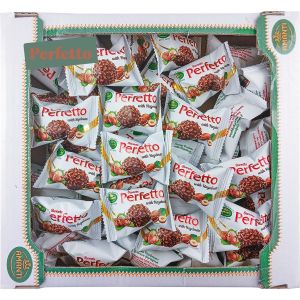 Товар Цукерки у кокосовій стружці та шоколаді "Amanti" Perfetto з цілим фундуком, 500г (12 шт/ящ)