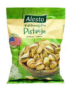 Товар Фісташки Каліфорнійські солоні "Alesto", 250г (20 шт/ящ)