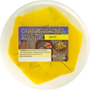 Товар Халва Самаркандська зі смаком дині, 500г (18 шт/ящ)
