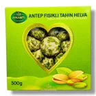 Халва "Amanti" тахінна з фісташкою, 300г (12 шт/ящ) — мініатюра 2