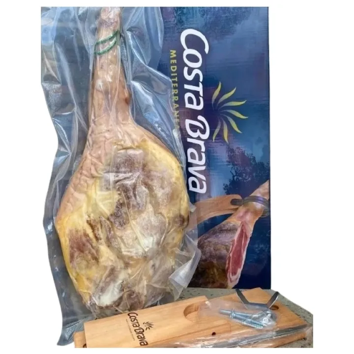 Хамон "Costa Brava" Paleta Curada з підставкою та ножем в подарунковій упаковці, 4кг - фото 2